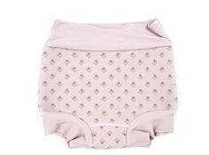 Lil Atelier violet ice blomstret baby badebukser